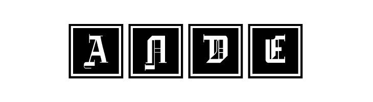 GotikaButtonsDrei  Free Fonts Download