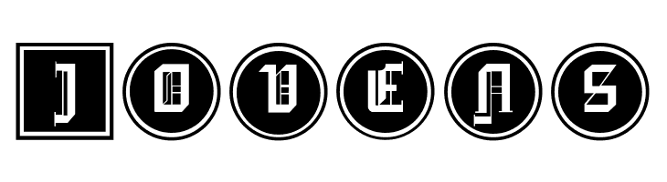 GotikaButtonsDrei  Free Fonts Download