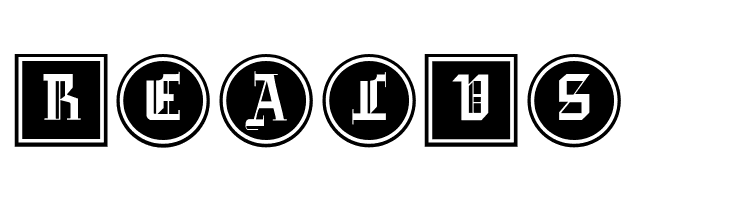 GotikaButtonsDrei  Free Fonts Download