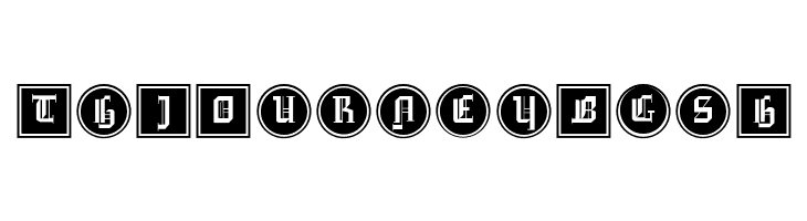 GotikaButtonsDrei  Free Fonts Download