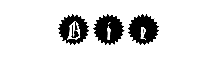 QuasiModoButtons  Free Fonts Download