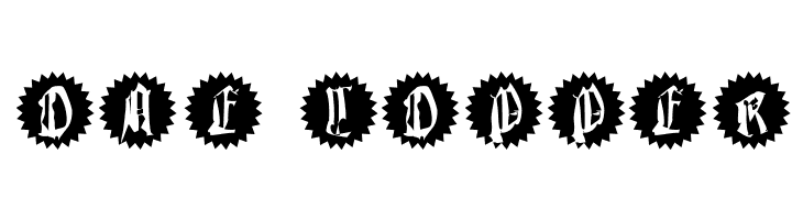 QuasiModoButtons  Free Fonts Download