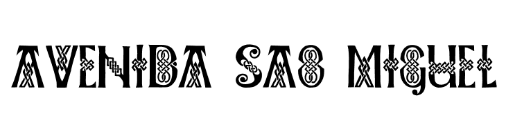 Celtic Knots  Free Fonts Download