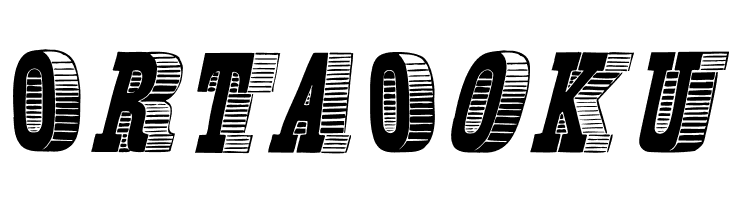 OldLettresOmbrees  Free Fonts Download