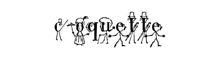 StickLetter Medium  Free Fonts Download