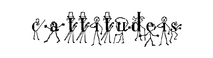 StickLetter Medium  Free Fonts Download