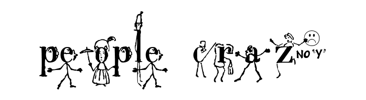 StickLetter Medium  Free Fonts Download