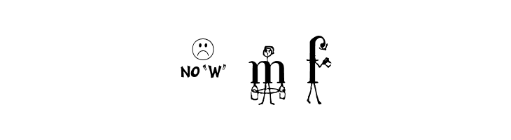 StickLetter Medium  Free Fonts Download