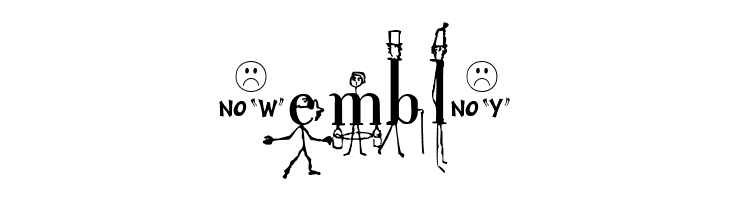 StickLetter Medium  Free Fonts Download