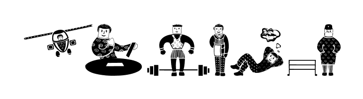 RareClothes  Free Fonts Download