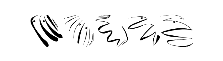 KritzelBirds  Free Fonts Download