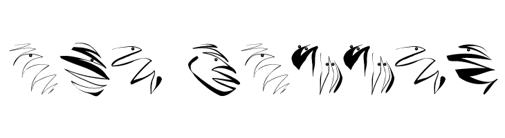 KritzelBirds  Free Fonts Download