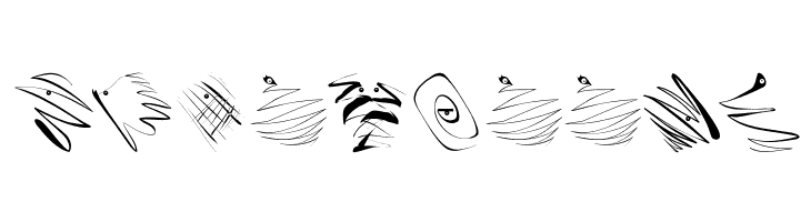 KritzelBirds  Free Fonts Download
