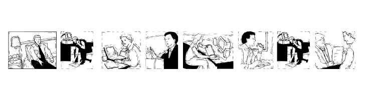 BusyPeople  Free Fonts Download