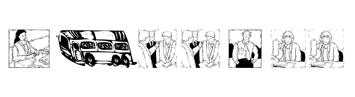 BusyPeople  Free Fonts Download