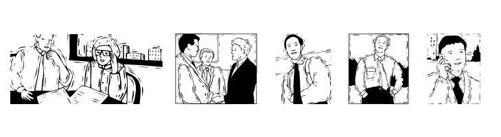 BusyPeople  Free Fonts Download