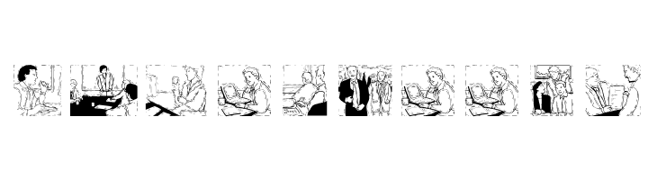 BusyPeople  Free Fonts Download