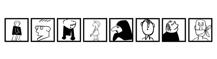 HeadsGallery  Free Fonts Download