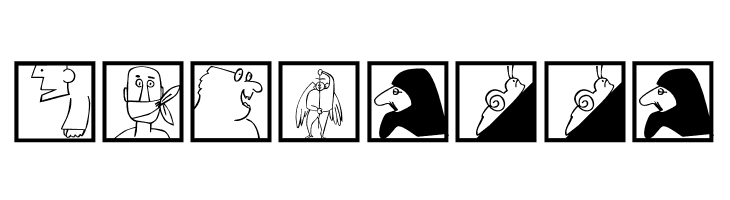 HeadsGallery  Free Fonts Download
