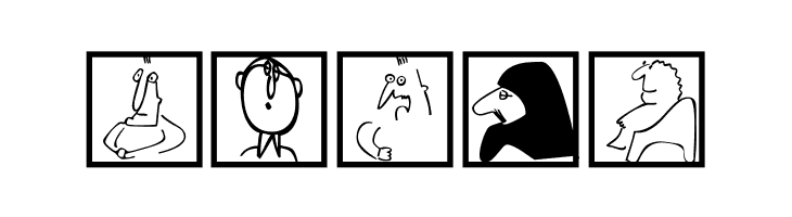 HeadsGallery  Free Fonts Download