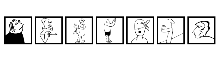 HeadsGallery  Free Fonts Download