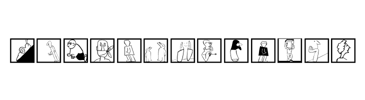 HeadsGallery  Free Fonts Download