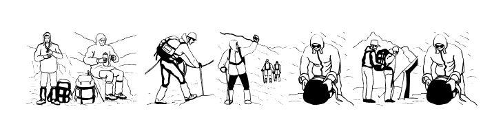 Climbers  Free Fonts Download