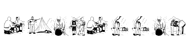 Climbers  Free Fonts Download