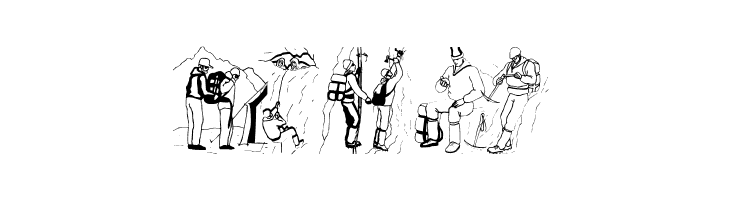 Climbers  Free Fonts Download