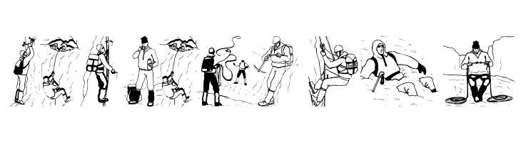 Climbers  Free Fonts Download