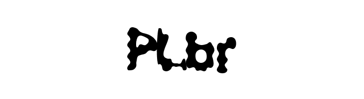 PLbr Ribbed Smooth Operator Font