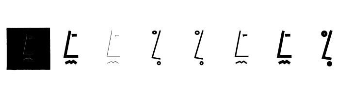 TestroomThree  Free Fonts Download