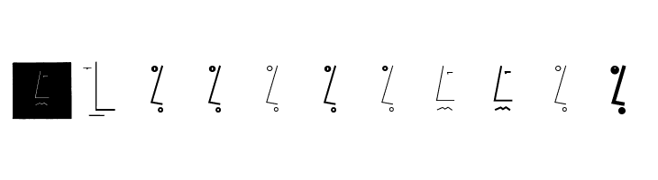 TestroomThree  Free Fonts Download