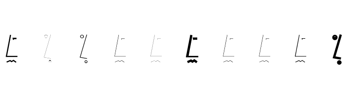 TestroomThree  Free Fonts Download