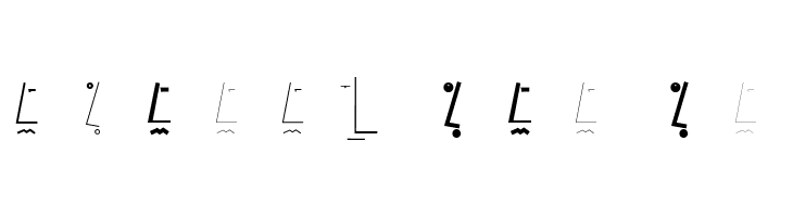 TestroomThree  Free Fonts Download