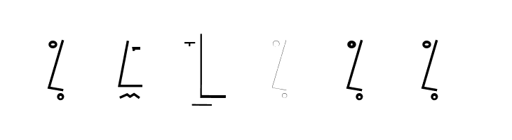 TestroomThree  Free Fonts Download