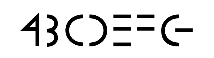 LinearusCentSix  Free Fonts Download
