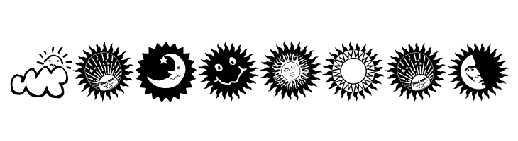 SunAndFriends  Free Fonts Download