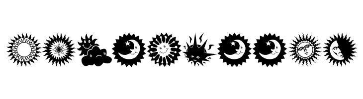 SunAndFriends  Free Fonts Download