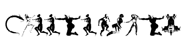 AbstractFragments  Free Fonts Download