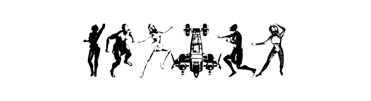 AbstractFragments  Free Fonts Download