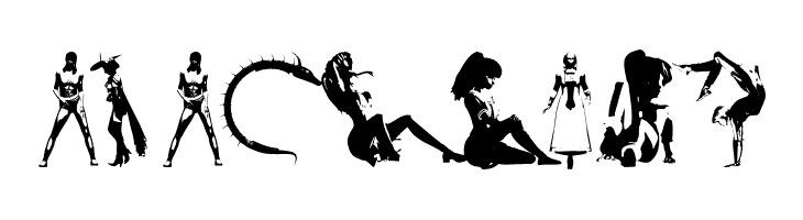 AbstractFragments  Free Fonts Download