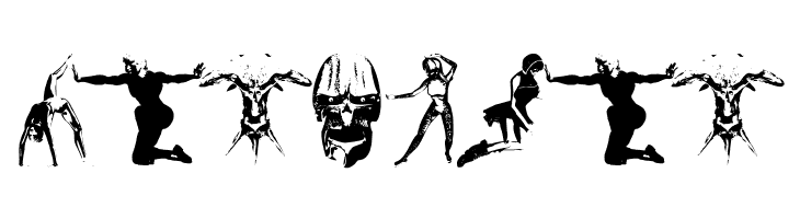 AbstractFragments  Free Fonts Download