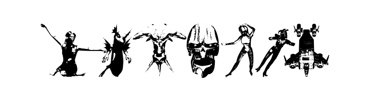 AbstractFragments  Free Fonts Download