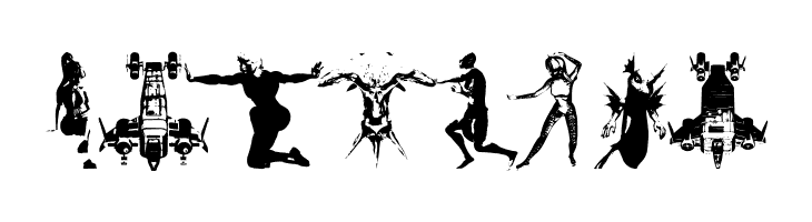 AbstractFragments  Free Fonts Download