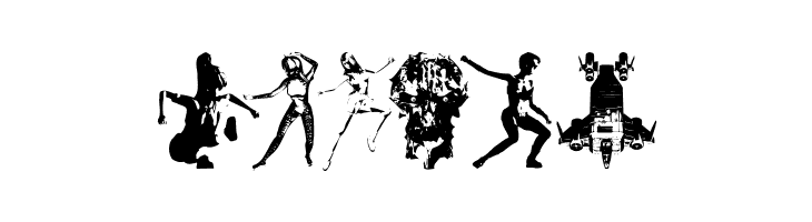 AbstractFragments  Free Fonts Download