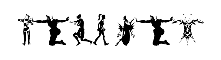 AbstractFragments  Free Fonts Download