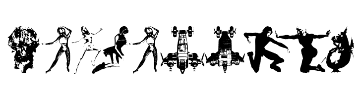 AbstractFragments  Free Fonts Download