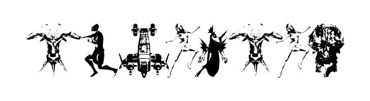 AbstractFragments  Free Fonts Download