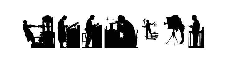 Professions  Free Fonts Download